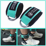 Hip Thrusts Barbell Pad Set with Ankle Strap