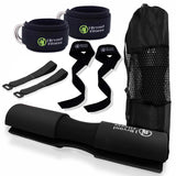 Hip Thrusts Barbell Pad Set with Ankle Strap