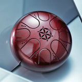 Hluru Glucophone Steel Tongue Drum 5.5 Inch 8