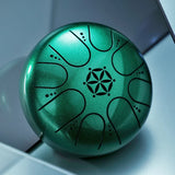 Hluru Glucophone Steel Tongue Drum 5.5 Inch 8
