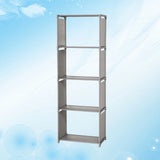 Holder Books Kitchen Storage Magazine Organizer Wooden Bookshelf