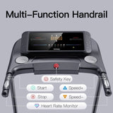 Home Folding 3 Level Incline Treadmill with Pulse