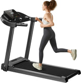 Home Folding Treadmill with Pulse Sensor, 2.5 HP