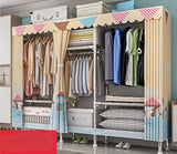Home Rental Room Bedroom Assembly Hanging Clothes Storage