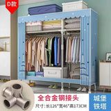 Home Rental Room Bedroom Assembly Hanging Clothes Storage