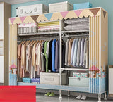 Home Rental Room Bedroom Assembly Hanging Clothes Storage
