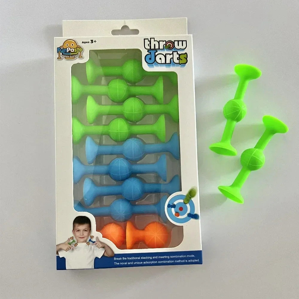 Hot sell Silicona Darts Game Set Sticky Suction