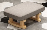 Household Creative Small Stool Solid Wood Cloth Stool