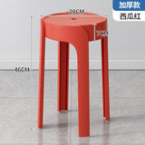 Household Portable Stackable Round Stool Simple Modern Windmill