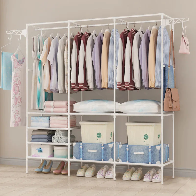 Household Simple Assembly Clothes Hanger Bedroom Coat Rack