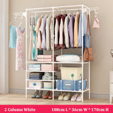 Household Simple Assembly Clothes Hanger Bedroom Coat Rack