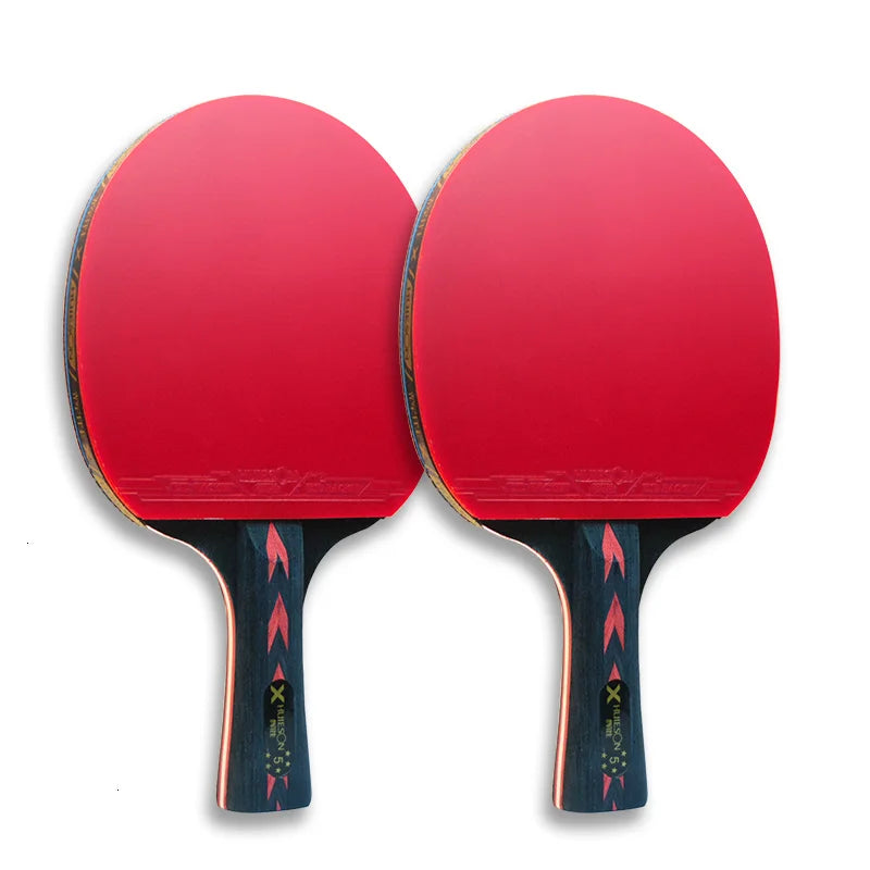 Huieson 2pc Ping Pong Rackets Set 5/6 Star