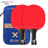 Huieson 2pc Ping Pong Rackets Set 5/6 Star