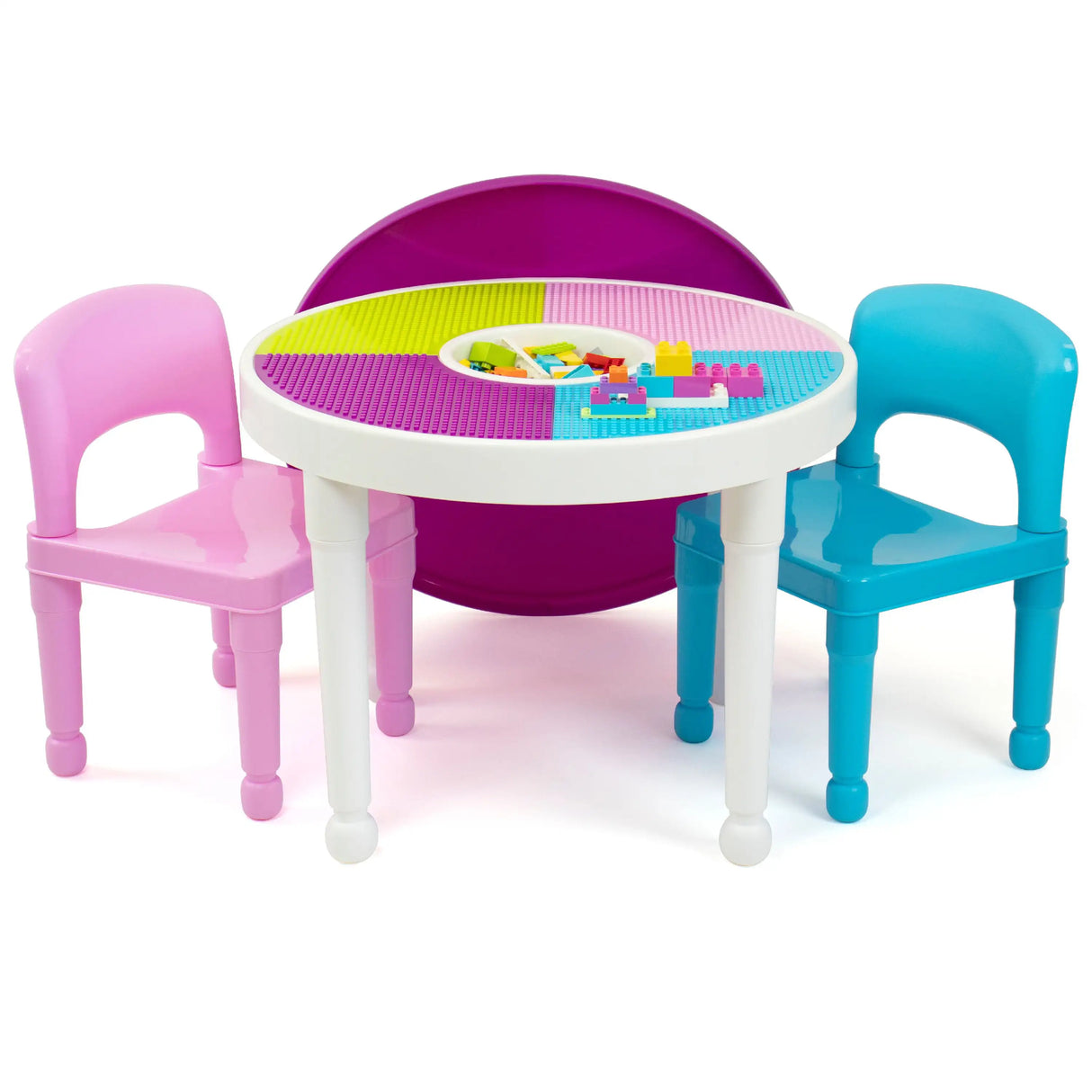 Humble Crew Kids 2-in-1 Plastic Activity Table and