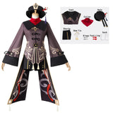 Hutao Cosplay Genshin Impact Hutao Cosplay Costume Hu