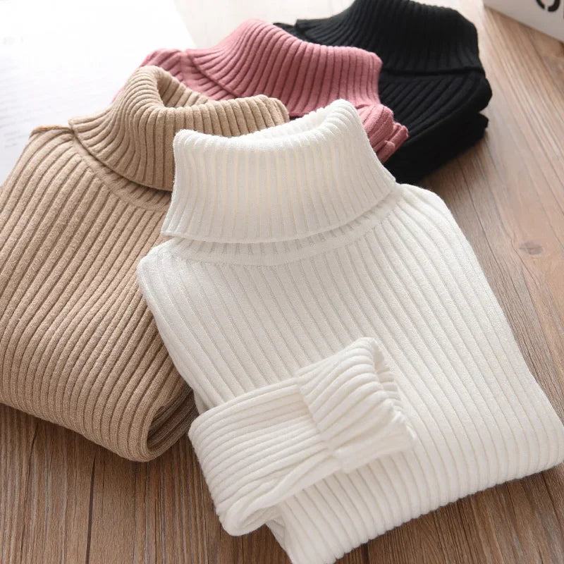 IENENS Girls Sweater Pullovers Winter Boys Warm Sweaters