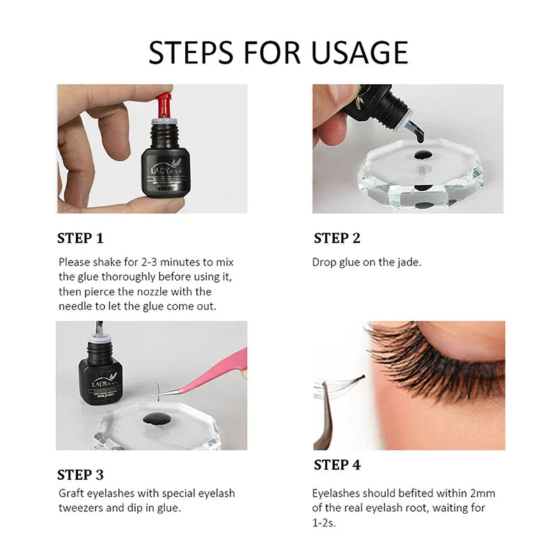 IGLUE Lady Black Glue For Fake Eyelash False