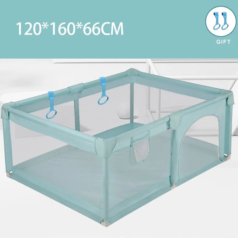 IMBABY Playpen Children Pull rings Free Kids Fence