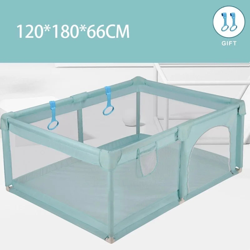 IMBABY Playpen Children Pull rings Free Kids Fence