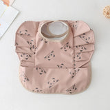 INS Nordic Style Baby Bibs Waterproof Short Sleeve