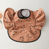 INS Nordic Style Baby Bibs Waterproof Short Sleeve