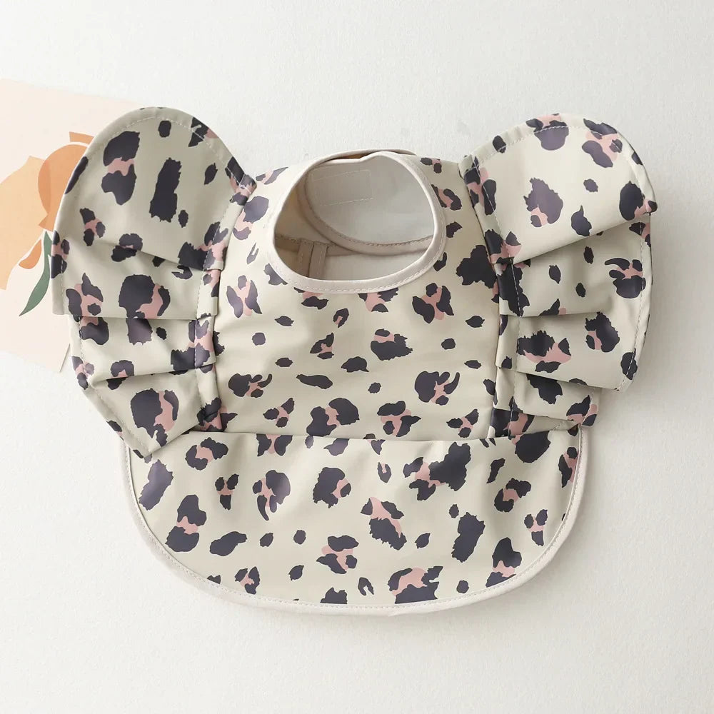 INS Nordic Style Baby Bibs Waterproof Short Sleeve