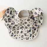 INS Nordic Style Baby Bibs Waterproof Short Sleeve