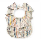 INS Nordic Style Baby Bibs Waterproof Short Sleeve