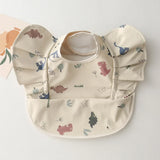 INS Nordic Style Baby Bibs Waterproof Short Sleeve