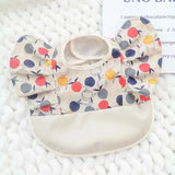 INS Nordic Style Baby Bibs Waterproof Short Sleeve