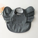 INS Nordic Style Baby Bibs Waterproof Short Sleeve