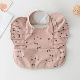 INS Nordic Style Baby Bibs Waterproof Short Sleeve