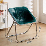 INS Style Folding Chair Korean Simple Creative Acrylic