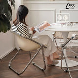 INS Style Folding Chair Korean Simple Creative Acrylic