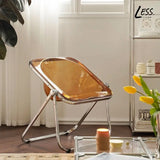 INS Style Folding Chair Korean Simple Creative Acrylic