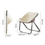 INS Style Folding Chair Korean Simple Creative Acrylic