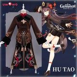 In Stock UWOWO Hu Tao Cosplay Game Genshin