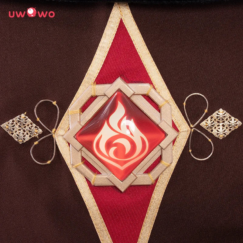 In Stock UWOWO Hu Tao Cosplay Game Genshin
