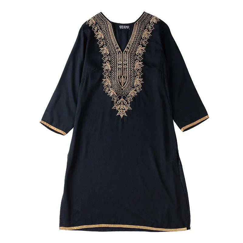 Indian Dress for Women Ethnic Blouses Embroidery Vestido