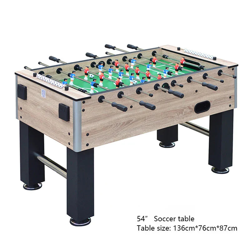 Indoor Large Wood Grain Soccer Table, Adult Game
