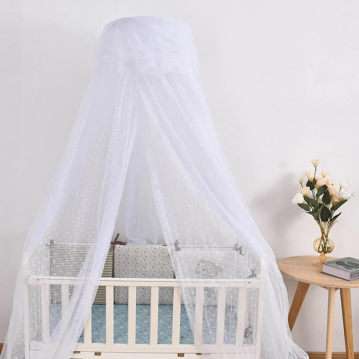 Infant Baby Bed Crib Netting Summer Baby Mosquito