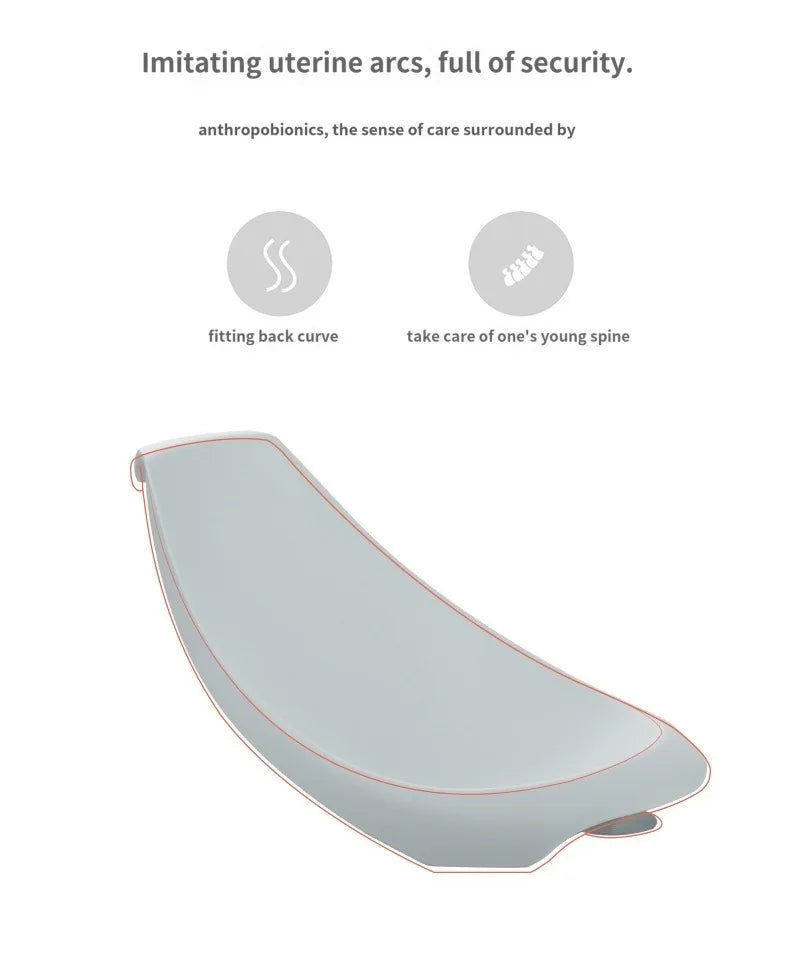 Infant PP Thickened Egg-shaped Bathtub Bath Bucket Baby