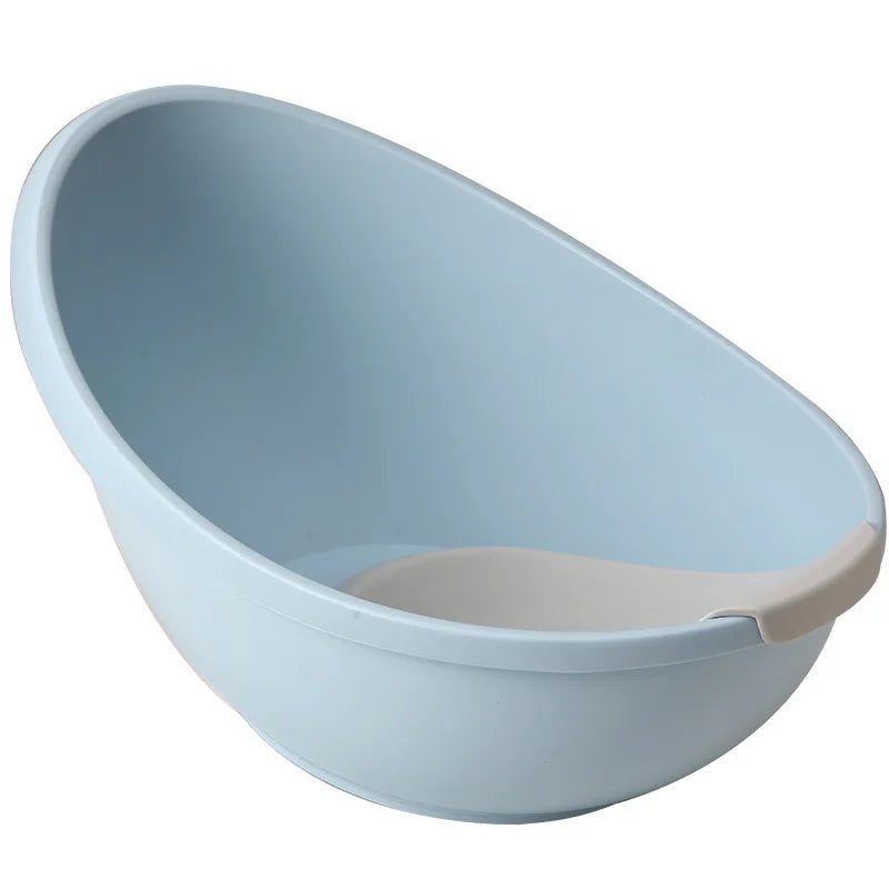 Infant PP Thickened Egg-shaped Bathtub Bath Bucket Baby