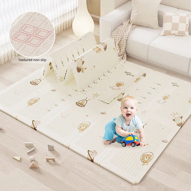 Infant Shining 2cm Foldable Baby Play Mat Cartoon