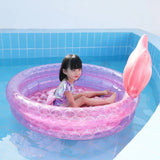 Inflatable Baby Swimming Pool Babe Household Outdoor Mermaid