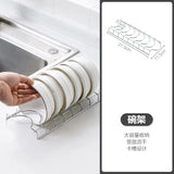 Iron Kitchen Dish Drying Rack Holder Luxury Cabinet