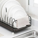 Iron Kitchen Dish Drying Rack Holder Luxury Cabinet