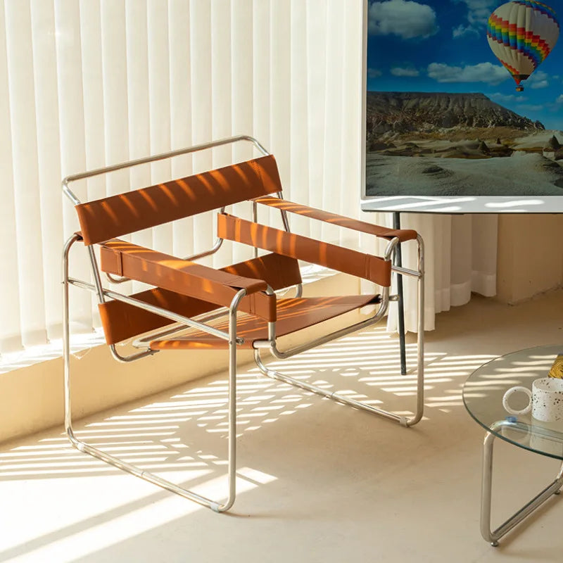 JOYLIVE Lazy Sofa Vasily Ins Nordic Saddle Leather