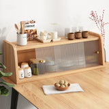 Japanese Meal Side Cabinet Multi-function Kitchen Shelf Acrylic