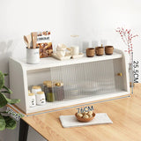 Japanese Meal Side Cabinet Multi-function Kitchen Shelf Acrylic